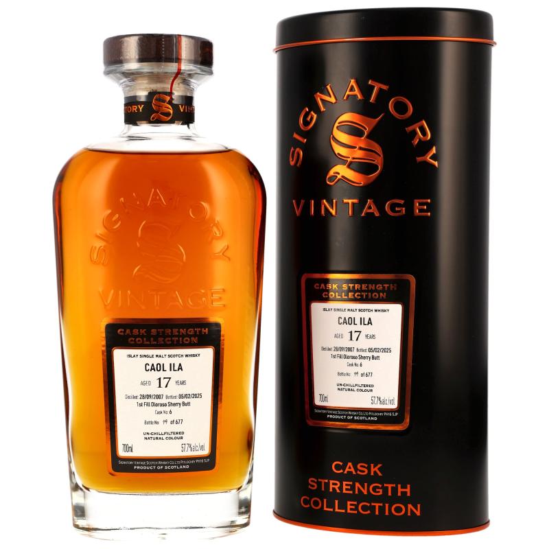 Signatory Caol Ila Cask Strength 2007/2025