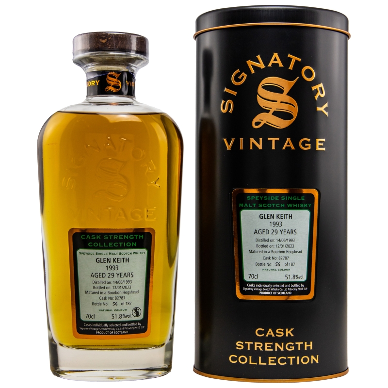 Glen Keith 1993/2023 Signatory Cask Strength #82787