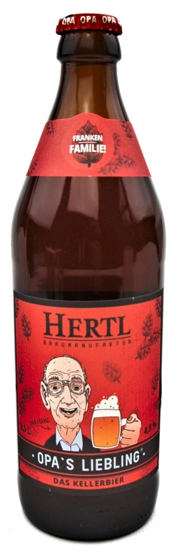 Hertl Braumanufaktur Opa's Liebling Kellerbier