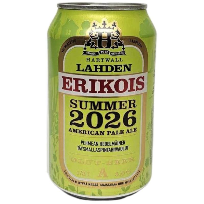 Hartwall Lahden Erikois Summer 2026 American Pale Ale