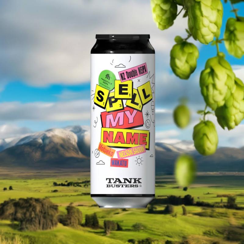 Tankbusters Spell My Name 2025 NZ Double IPA