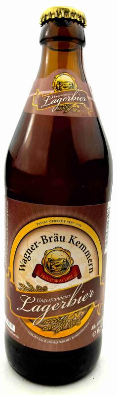 Wagner Kemmern Ungespundetes Lagerbier