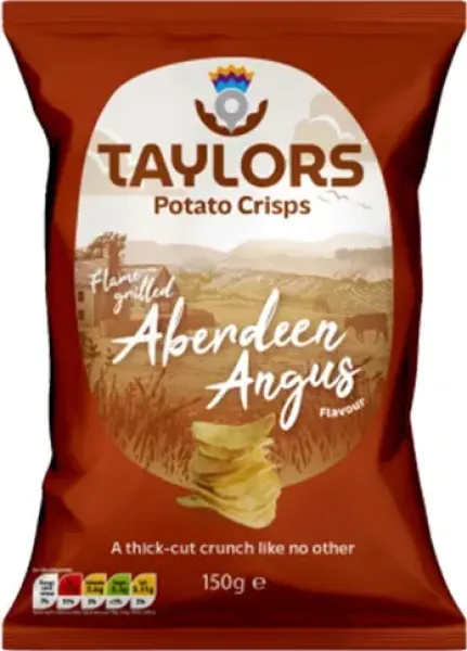 Taylors Flame Grilled Aberdeen Angus Chips